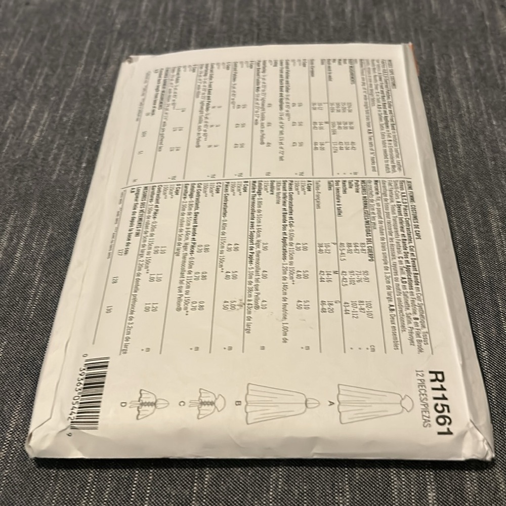 Simplicity R11561/S9008 sizes S-L - Picture 2 of 3